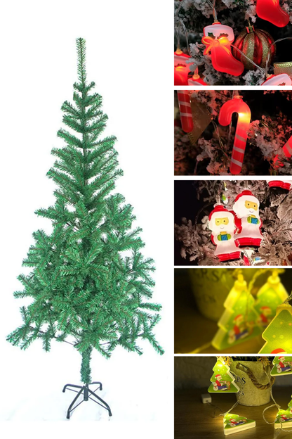 ÁRBOL DE NAVIDAD + JUEGO DE LUCES