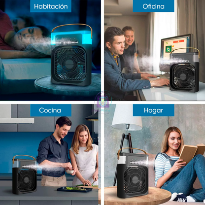 POWERCOOLER ventilador, humidificador y ambientador 3 en 1