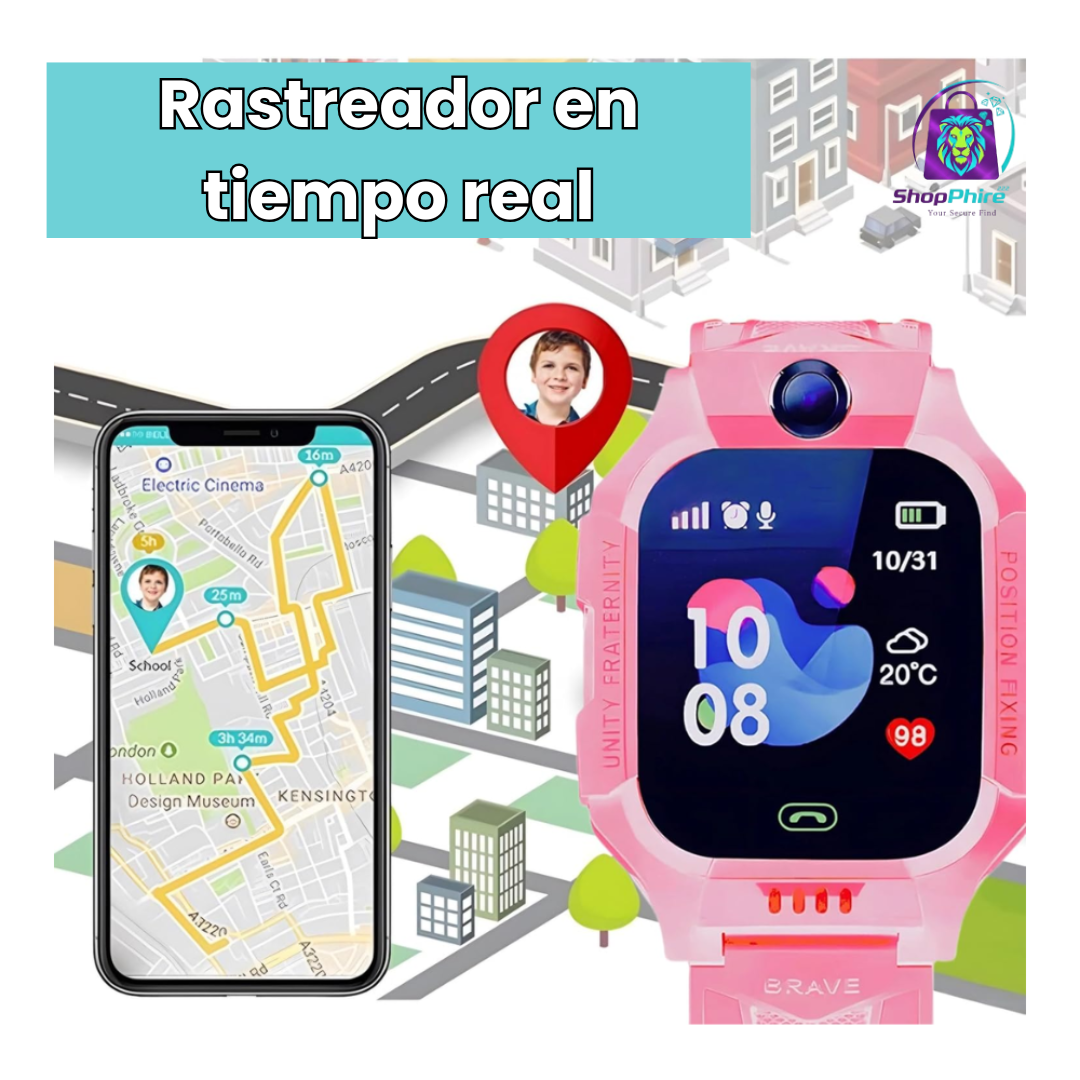 Reloj Inteligente para niños con LOCALIZADOR