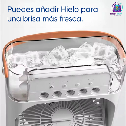 POWERCOOLER ventilador, humidificador y ambientador 3 en 1